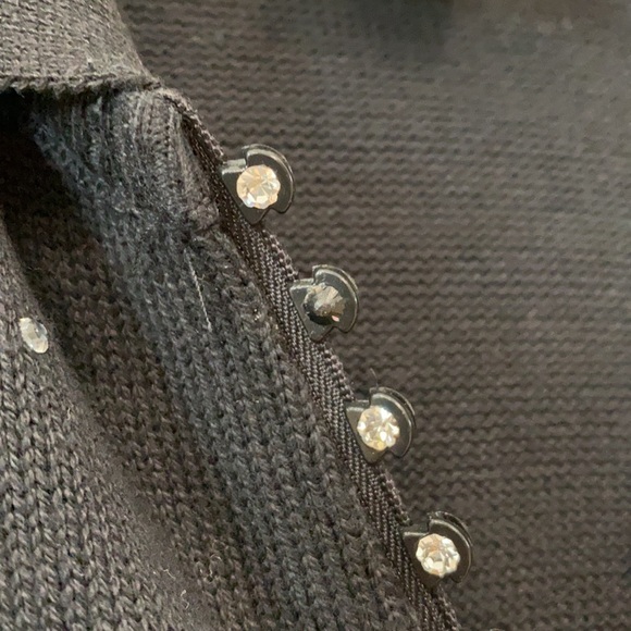 St. Clair Rhinestone Zipper Cardigan - Picture 5 of 12